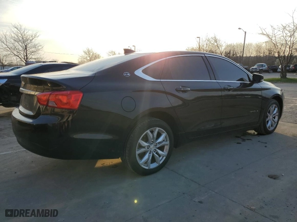 2018 Chevrolet Impala LT with VIN 2G1105SA4J9168358, listed as a Copart auction lot 47644585 with 125,566 mi miles and Clean Title. Bid and sale history available at carsss.com. Image 3.