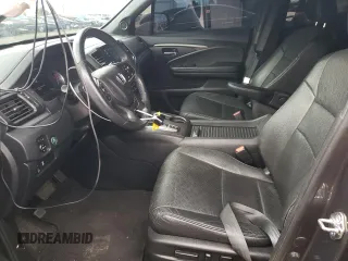 2020 Honda Passport EX-L with VIN 5FNYF7H57LB001582, listed as a Copart auction lot 47592685 with 54,530 mi miles and Salvage Title. Bid and sale history available at DreamBid. Image 7.