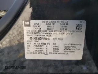 2016 Chevrolet Silverado 3500HD LTZ z VIN 1GC4K0C89GF175545, wystawiony jako Copart lot #42483435 z przebiegiem 151 074 mil mil oraz Szkoda całkowita • Salvage title. Historia ofert i sprzedaży dostępna na DreamBid. Obrazek 15.