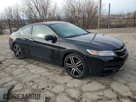 2016 Honda Accord Touring with VIN 1HGCT2B02GA003937, listed as a Copart auction lot 42434735 with 154,785 mi miles and Salvage Title. Bid and sale history available at DreamBid. Image 4.