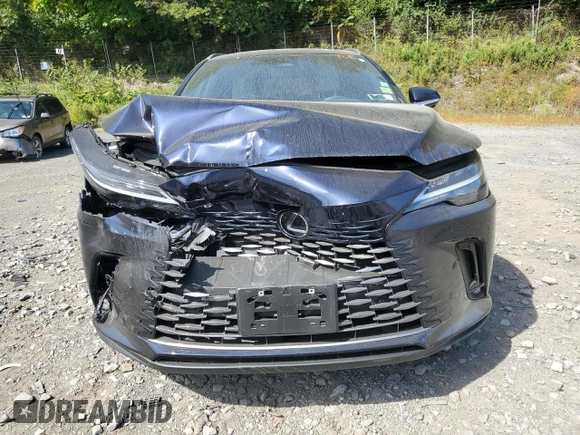 2024 Lexus RX with VIN 2T2BBMCA6RC028771, listed as a Copart auction lot 70658054 with 7,491 mi miles and Salvage Title. Bid and sale history available at carsss.com. Image 5.
