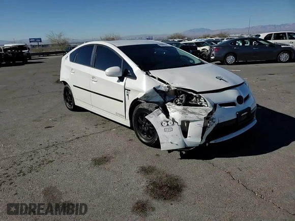 2013 Toyota Prius One with VIN JTDKN3DU3D5700869, listed as a Copart auction lot 50425165 with 80,489 mi miles and Salvage Title. Bid and sale history available at carsss.com. Image 11.