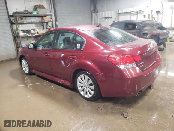 2011 Subaru Legacy Limited Power Moon with VIN 4S3BMCL65B3219116, listed as a Copart auction lot 81489454 with 157,027 mi miles and Salvage title. Bid and sale history available at DreamBid. Image 2.