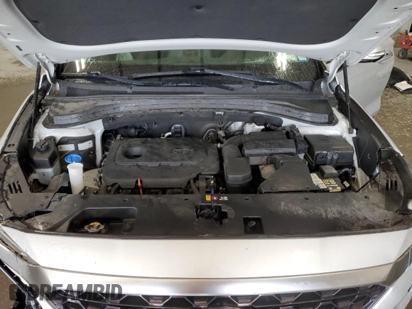 2019 Hyundai Santa Fe Ultimate z VIN 5NMS5CAD4KH002169, wystawiony jako Copart lot #58560645 z przebiegiem 27 762 mil mil oraz Szkoda całkowita • Salvage title. Historia ofert i sprzedaży dostępna na DreamBid. Obrazek 12.