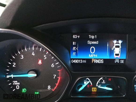 2019 Ford Escape SEL with VIN 1FMCU9HD3KUB89148, listed as a IAAI auction lot 42195625 with 49,013 mi miles. Bid and sale history available at carsss.com. Image 1.