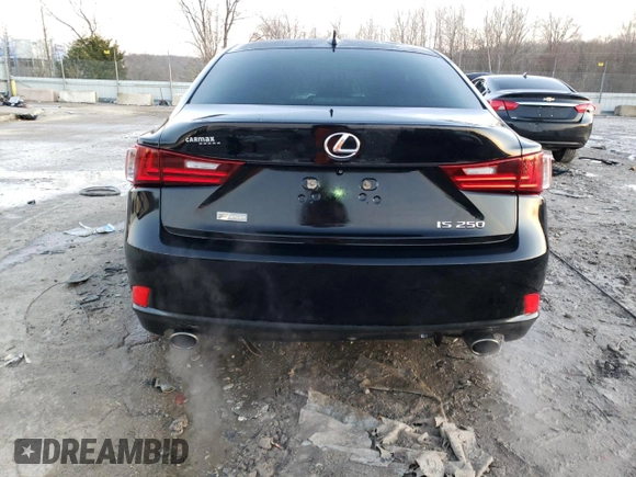 2014 Lexus IS 250 with VIN JTHBF1D25E5005468, listed as a Copart auction lot 85463284 with 149,477 mi miles and Salvage Title. Bid and sale history available at carsss.com. Image 6.