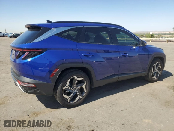 2024 Hyundai Tucson Limited z VIN 5NMJE3DE1RH363160, wystawiony jako Copart lot #58036715 z przebiegiem 15 261 mil mil oraz Szkoda całkowita • Salvage title. Historia ofert i sprzedaży dostępna na DreamBid. Obrazek 3.
