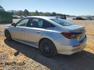 2025 Honda Civic Sport with VIN 2HGFE2F51SH542296, listed as a Copart auction lot 48999135 with 7,598 mi miles and Salvage title. Bid and sale history available at DreamBid. Image 2.