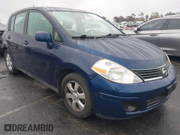 2008 Nissan Versa 1.8 S with VIN 3N1BC13E78L380632, listed as a IAAI auction lot 41562724 with 166,899 mi miles. Bid and sale history available at carsss.com. Image 1.