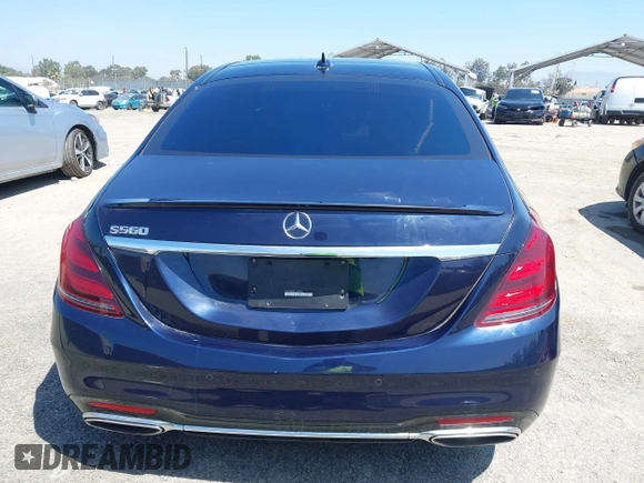 2020 Mercedes-Benz S 560 z VIN W1KUG8DB4LA558901, wystawiony jako IAAI lot #40157008 z przebiegiem Nie podano mil oraz . Historia ofert i sprzedaży dostępna na DreamBid. Obrazek 16.