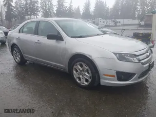 2010 Ford Fusion SE with VIN 3FAHP0HA5AR399054, listed as a IAAI auction lot 42019722 with 126,859 mi miles. Bid and sale history available at carsss.com. Image 1.