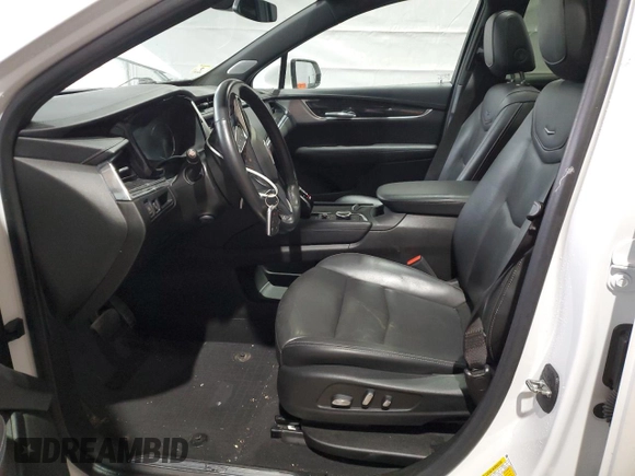 2022 Cadillac XT5 AWD Premium Luxury with VIN 1GYKNDRS1NZ108680, listed as a Copart auction lot 55729425 with 44,406 mi miles and Salvage title. Bid and sale history available at DreamBid. Image 7.