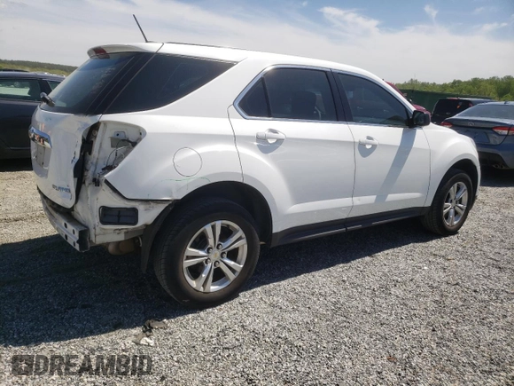 2015 Chevrolet Equinox LS with VIN 2GNALAEK2F1110872, listed as a Copart auction lot 53305095 with 69,186 mi miles and Salvage Title. Bid and sale history available at DreamBid. Image 3.