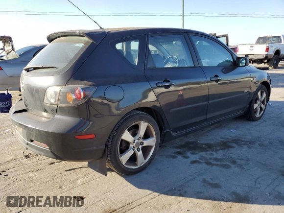 2006 Mazda 3 s with VIN JM1BK143461434065, listed as a Copart auction lot 77760574 with 183,891 mi miles and Clean Title. Bid and sale history available at carsss.com. Image 3.
