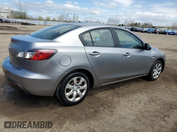 2010 Mazda 3 i Sport with VIN JM1BL1SF5A1309269, listed as a Copart auction lot 53752095 with 165,349 mi miles and Salvage title. Bid and sale history available at DreamBid. Image 3.