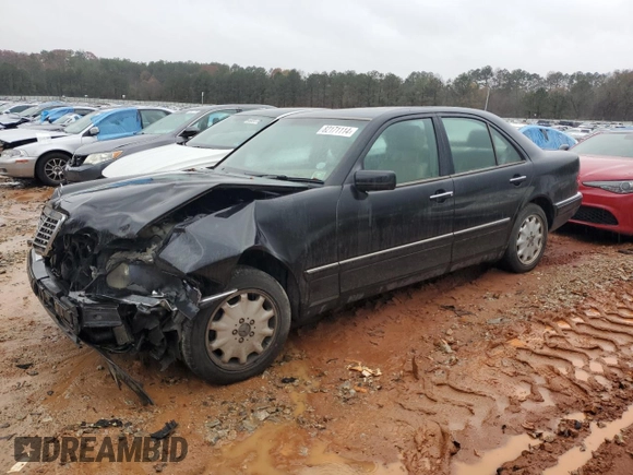 1998 Mercedes-Benz E 320 with VIN WDBJF25F0WA684027, listed as a Copart auction lot 82171114 with 259,427 mi miles and Salvage Title. Bid and sale history available at DreamBid. Image 1.