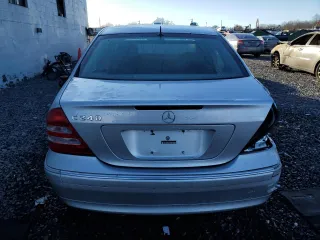 2002 Mercedes-Benz C 230/260/280/320 with VIN WDBRF61J92F200907, listed as a Copart auction lot 85004194 with 80,953 mi miles and Salvage Title. Bid and sale history available at DreamBid. Image 6.
