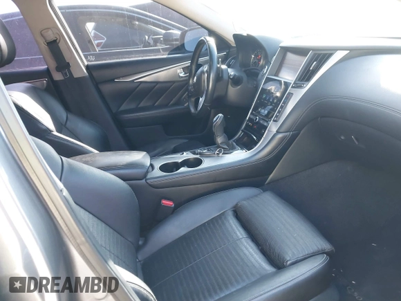 2018 Infiniti Q50 3.0t LUXE with VIN JN1EV7AP0JM592010, listed as a IAAI auction lot 41521512 with 103,966 mi miles. Bid and sale history available at carsss.com. Image 5.