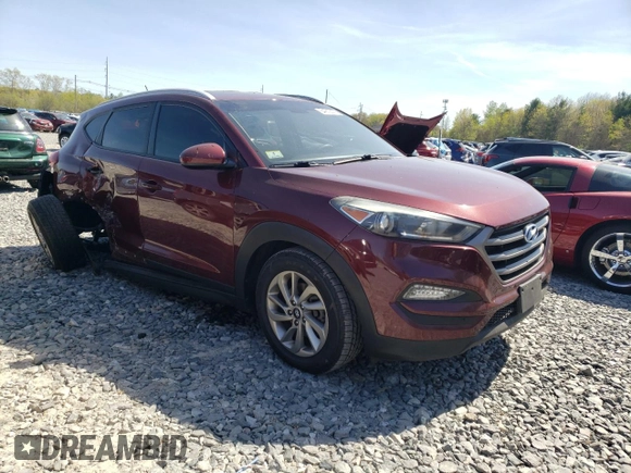 2016 Hyundai Tucson SE z VIN KM8J3CA49GU139380, wystawiony jako Copart lot #54912075 z przebiegiem 89 094 mil mil oraz Szkoda całkowita • Salvage title. Historia ofert i sprzedaży dostępna na DreamBid. Obrazek 4.