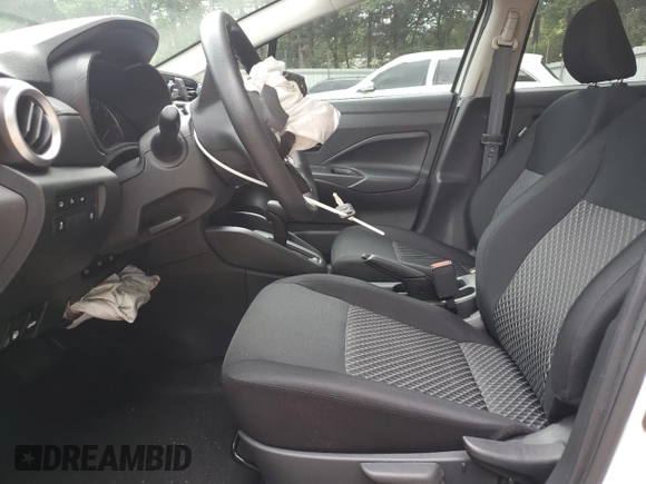 2023 Nissan Versa S with VIN 3N1CN8DVXPL874293, listed as a Copart auction lot 60041525 with 8,332 mi miles and Salvage title. Bid and sale history available at DreamBid. Image 7.