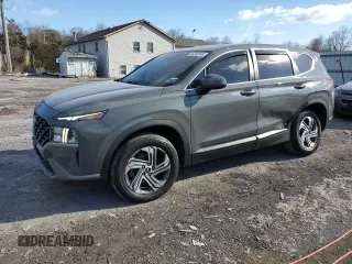 2021 Hyundai Santa Fe SE with VIN 5NMS1DAJ4MH326412, listed as a Copart auction lot 88393845 with 136,114 mi miles and Salvage Title. Bid and sale history available at carsss.com. Image 1.