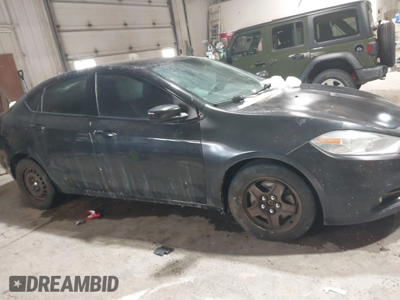 2013 Dodge Dart SXT with VIN 1C3CDFBAXDD342164, listed as a IAAI auction lot 41615218 with 122,243 mi miles. Bid and sale history available at carsss.com. Image 13.
