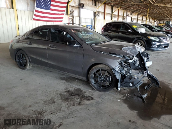 2019 Mercedes-Benz CLA 250 with VIN WDDSJ4EB5KN770732, listed as a Copart auction lot 59428285 with 50,325 mi miles and Salvage title. Bid and sale history available at DreamBid. Image 4.