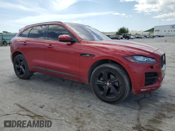 2017 Jaguar F-Pace 35t R-Sport with VIN SADCL2BV8HA892159, listed as a Copart auction lot 54171535 with 94,537 mi miles and Clean title. Bid and sale history available at DreamBid. Image 4.
