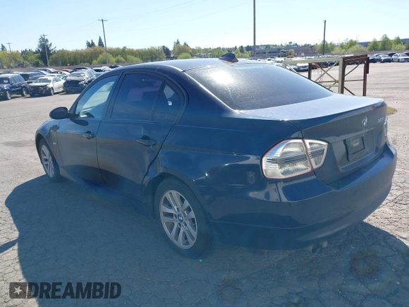 2006 BMW 3 Series 325i with VIN WBAVB135X6PT14717, listed as a IAAI auction lot 42077681 with 180,979 mi miles. Bid and sale history available at carsss.com. Image 3.