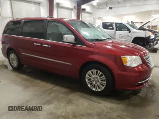 2013 Chrysler Town & Country Limited with VIN 2C4RC1GG7DR766715, listed as a Copart auction lot 52556215 with 180,980 mi miles and Salvage Title. Bid and sale history available at carsss.com. Image 4.