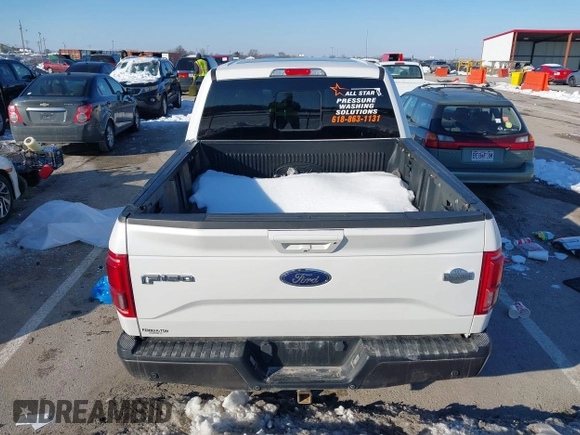 2016 Ford F-150 XLT with VIN 1FTEW1EG5GFC35498, listed as a IAAI auction lot 41309782 with 172,862 mi miles. Bid and sale history available at carsss.com. Image 17.