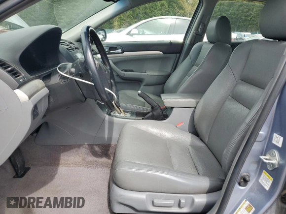 2004 Acura TSX with VIN JH4CL96854C020690, listed as a Copart auction lot 52648205 with 184,456 mi miles and Salvage Title. Bid and sale history available at carsss.com. Image 7.