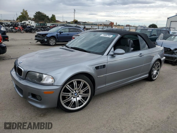 2003 BMW 3 Series M3 with VIN WBSBR93433PK03793, listed as a Copart auction lot 77008794 with 100,759 mi miles and Clean Title. Bid and sale history available at carsss.com. Image 1.