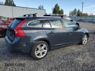 2015 Volvo V60 T5 Drive-E Premier with VIN YV126MEBXF1192999, listed as a Copart auction lot 75457004 with 84,937 mi miles and Salvage Title. Bid and sale history available at carsss.com. Image 3.