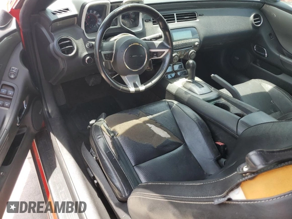 2011 Chevrolet Camaro 2LT with VIN 2G1FC3DD6B9158702, listed as a Copart auction lot 55799765 with 142,101 mi miles and Salvage title. Bid and sale history available at DreamBid. Image 8.