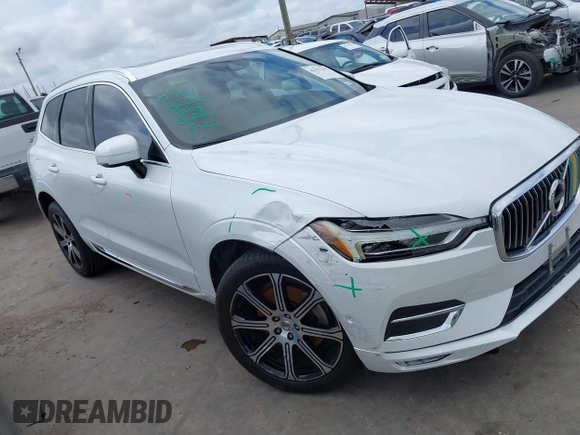 2018 Volvo XC60 Inscription with VIN YV4A22RL6J1023802, listed as a IAAI auction lot 42357101 with 96,866 mi miles and . Bid and sale history available at DreamBid. Image 1.