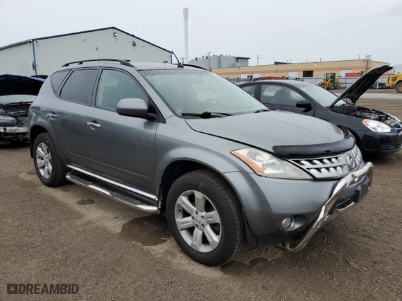 2006 Nissan Murano SL with VIN JN8AZ08W76W541219, listed as a Copart auction lot 65729534 with 258,804 mi miles and Clean Title. Bid and sale history available at carsss.com. Image 4.