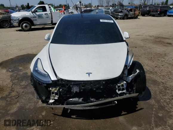 2019 Tesla Model 3 Mid Range with VIN 5YJ3E1EA0KF466585, listed as a Copart auction lot 50313695 with 70,703 mi miles and Salvage Title. Bid and sale history available at carsss.com. Image 5.