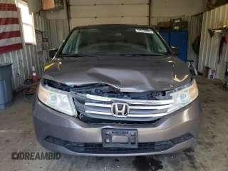 2013 Honda Odyssey EX-L with VIN 5FNRL5H65DB038237, listed as a Copart auction lot 52678845 with 173,027 mi miles and Salvage Title. Bid and sale history available at DreamBid. Image 5.