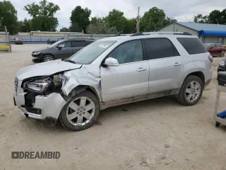 2017 GMC Acadia Limited with VIN 1GKKRSKD3HJ125417, listed as a Copart auction lot 57428965 with 126,384 mi miles and Salvage title. Bid and sale history available at DreamBid. Image 1.