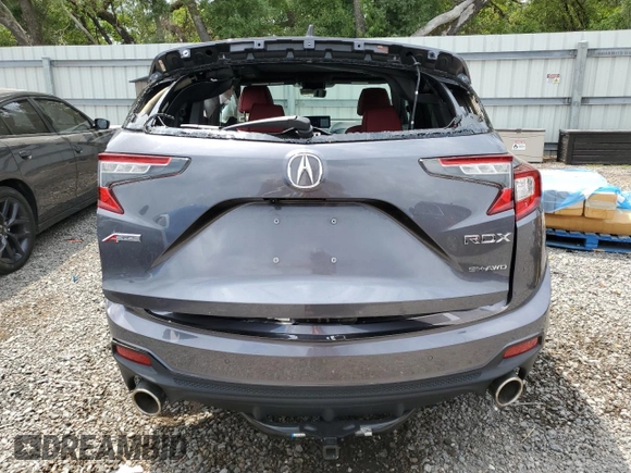 2021 Acura RDX w/A-Spec Package z VIN 5J8TC2H65ML049208, wystawiony jako Copart lot #56456015 z przebiegiem 36 604 mil mil oraz Szkoda całkowita • Salvage title. Historia ofert i sprzedaży dostępna na DreamBid. Obrazek 6.