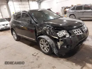 2012 Nissan Rogue S with VIN JN8AS5MT3CW261533, listed as a IAAI auction lot 41509296 with 141,533 mi miles. Bid and sale history available at carsss.com. Image 1.