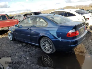 2005 BMW 3 Series M3 with VIN WBSBL93425PN63240, listed as a Copart auction lot 89051745 with 117,134 mi miles and Salvage Title. Bid and sale history available at carsss.com. Image 2.