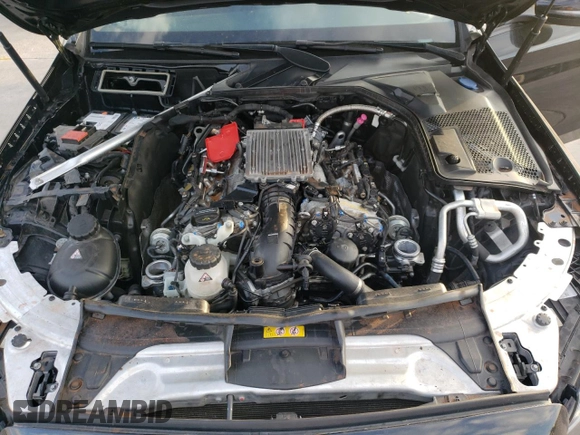 2018 Mercedes-Benz C 43 AMG with VIN 55SWF6EB2JU257667, listed as a Copart auction lot 88147185 with Not Provided miles and Salvage Title. Bid and sale history available at carsss.com. Image 12.