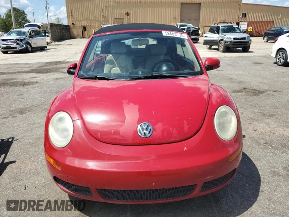 2009 Volkswagen Beetle S with VIN 3VWRF31Y99M404515, listed as a Copart auction lot 52603735 with 120,011 mi miles and Salvage Title. Bid and sale history available at DreamBid. Image 5.