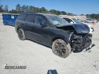 2024 Dodge Durango GT Plus with VIN 1C4RDHDG6RC172045, listed as a Copart auction lot 76952954 with 28,662 mi miles and Salvage title. Bid and sale history available at DreamBid. Image 4.