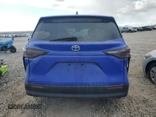 2023 Toyota Sienna LE with VIN 5TDKRKEC0PS159167, listed as a Copart auction lot 50191465 with 0 mi miles and Salvage Title. Bid and sale history available at carsss.com. Image 6.