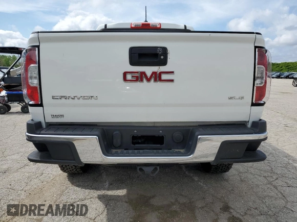 2017 GMC Canyon 2WD SLE with VIN 1GTG5CEN0H1193780, listed as a Copart auction lot 53747594 with 115,135 mi miles and Salvage Title. Bid and sale history available at carsss.com. Image 6.