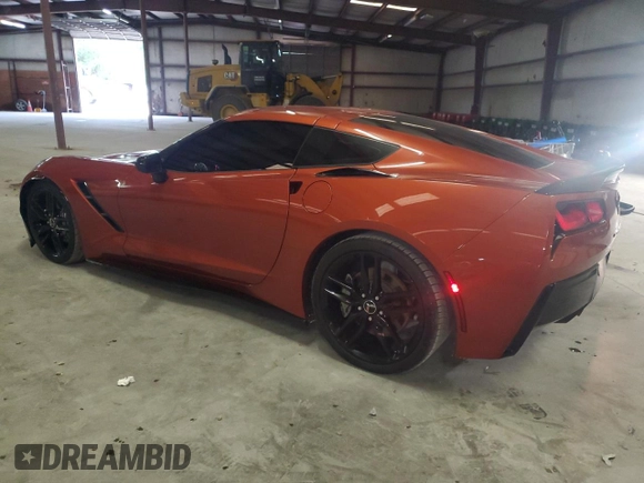 2015 Chevrolet Corvette 1LT with VIN 1G1YB2D75F5117898, listed as a Copart auction lot 70979084 with 90,638 mi miles and Non Repairable. Bid and sale history available at carsss.com. Image 2.