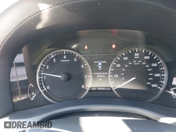 2015 Lexus GS 350 with VIN JTHBE1BL9FA001348, listed as a IAAI auction lot 42583249 with 100,363 mi miles and . Bid and sale history available at DreamBid. Image 7.